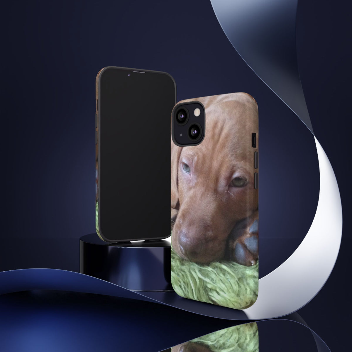 Sleepy Puppy Tough Phone Case