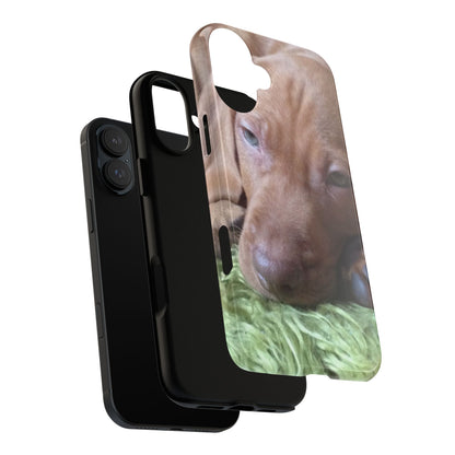 Sleepy Puppy Tough Phone Case