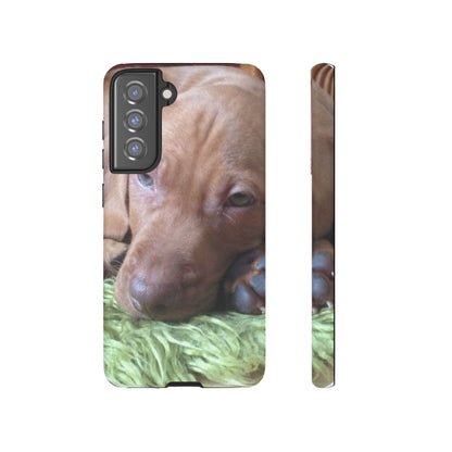 Sleepy Puppy Tough Phone Case