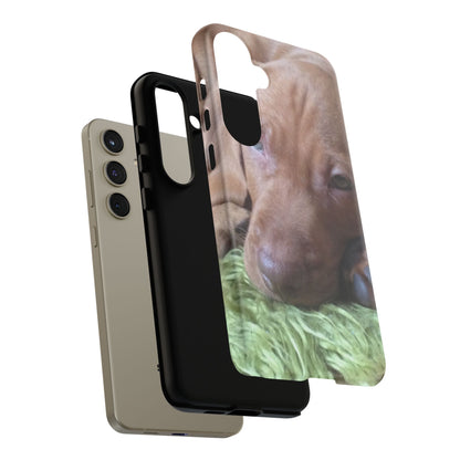 Sleepy Puppy Tough Phone Case