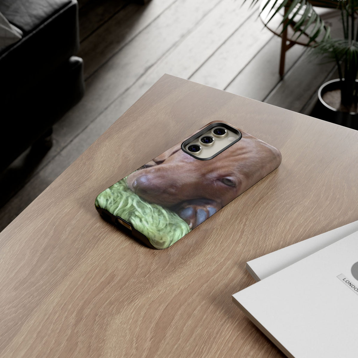 Sleepy Puppy Tough Phone Case