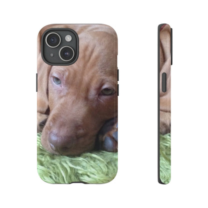 Sleepy Puppy Tough Phone Case