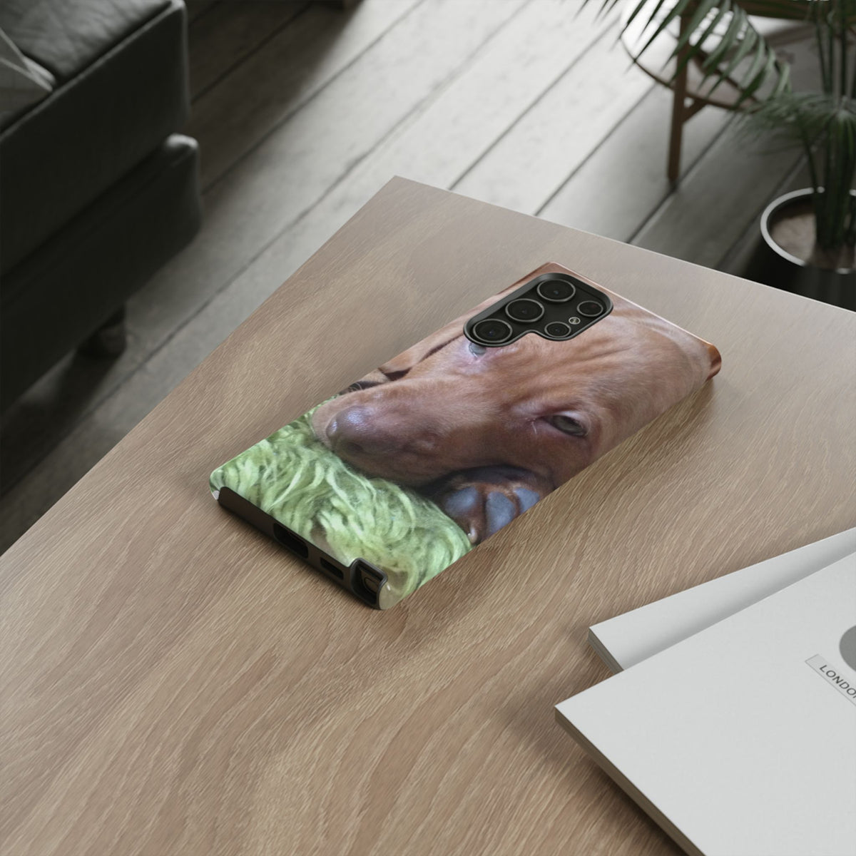 Sleepy Puppy Tough Phone Case
