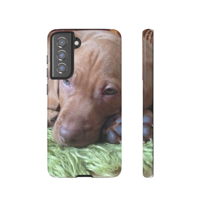 Sleepy Puppy Tough Phone Case