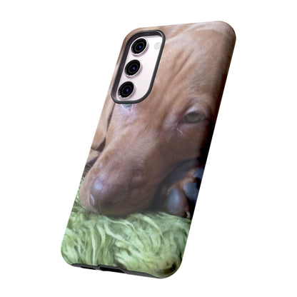 Sleepy Puppy Tough Phone Case