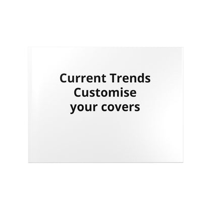 Hardcover Photo Book — Customisable Photo Album ("Current Trends: Customise your covers")
