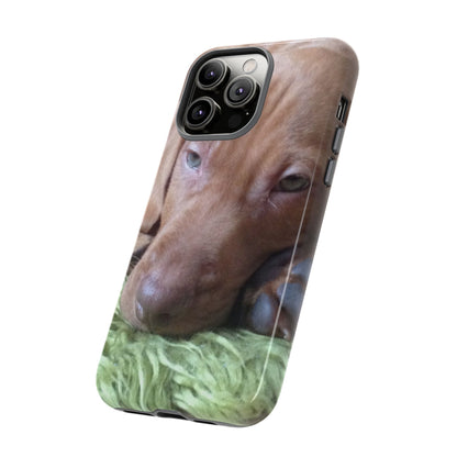 Sleepy Puppy Tough Phone Case