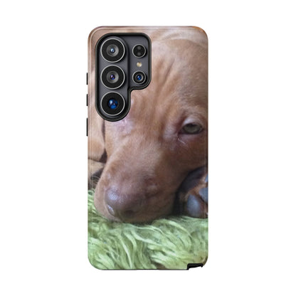 Sleepy Puppy Tough Phone Case