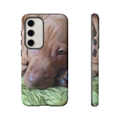 Sleepy Puppy Tough Phone Case