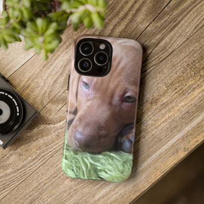 Sleepy Puppy Tough Phone Case