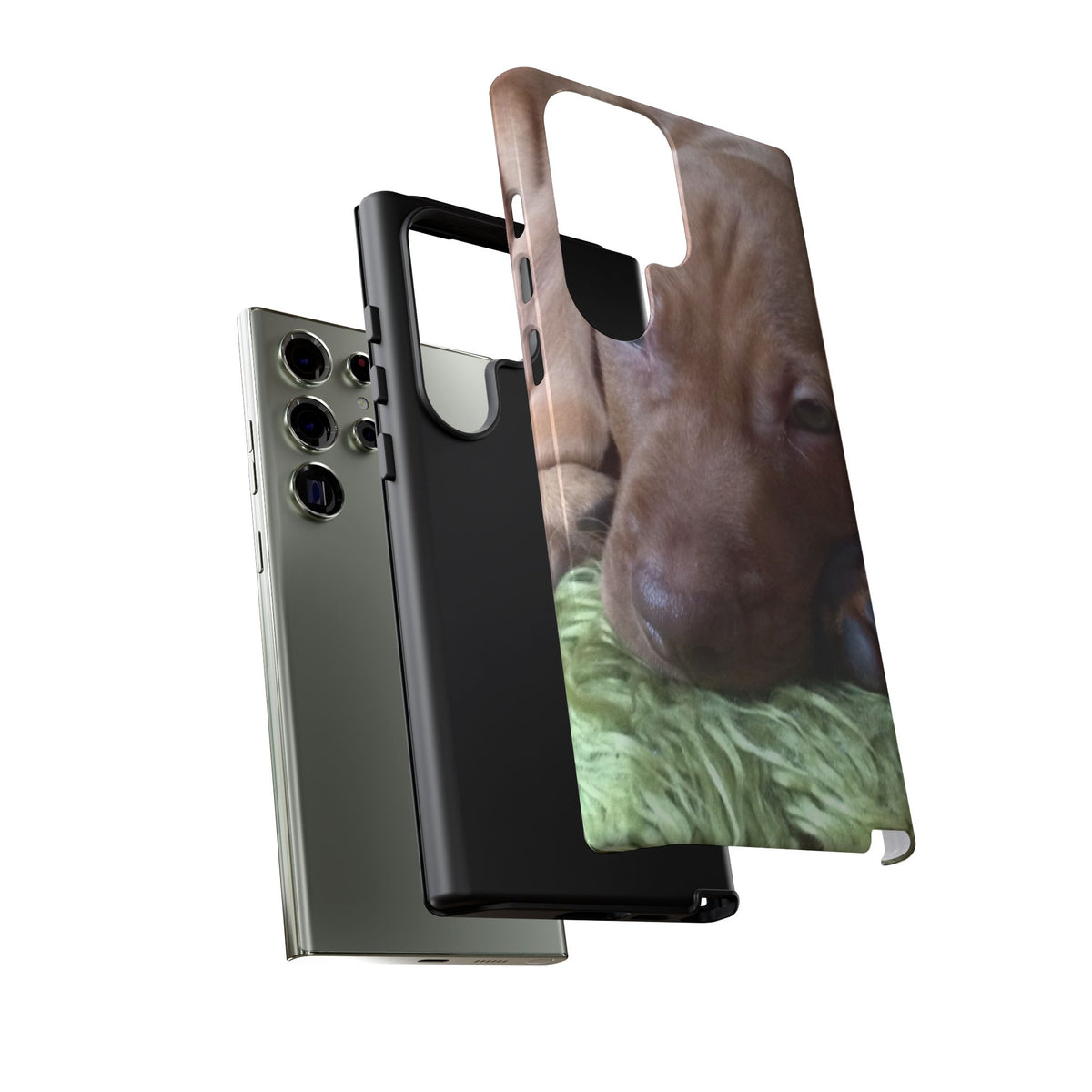 Sleepy Puppy Tough Phone Case