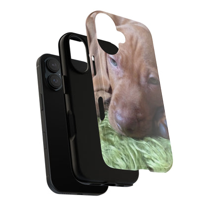 Sleepy Puppy Tough Phone Case