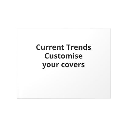 Hardcover Photo Book — Customisable Photo Album ("Current Trends: Customise your covers")