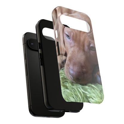 Sleepy Puppy Tough Phone Case