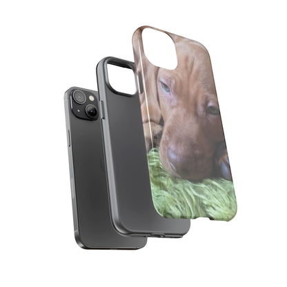 Sleepy Puppy Tough Phone Case