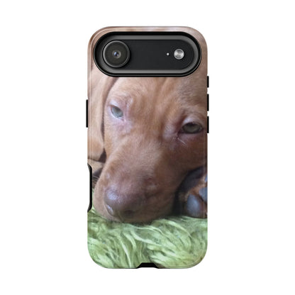 Sleepy Puppy Tough Phone Case