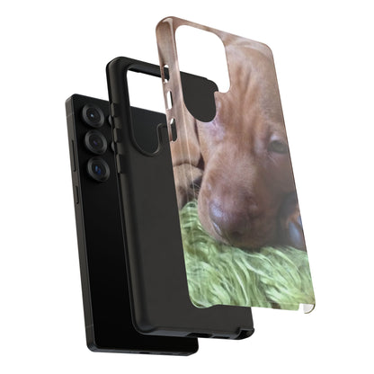Sleepy Puppy Tough Phone Case