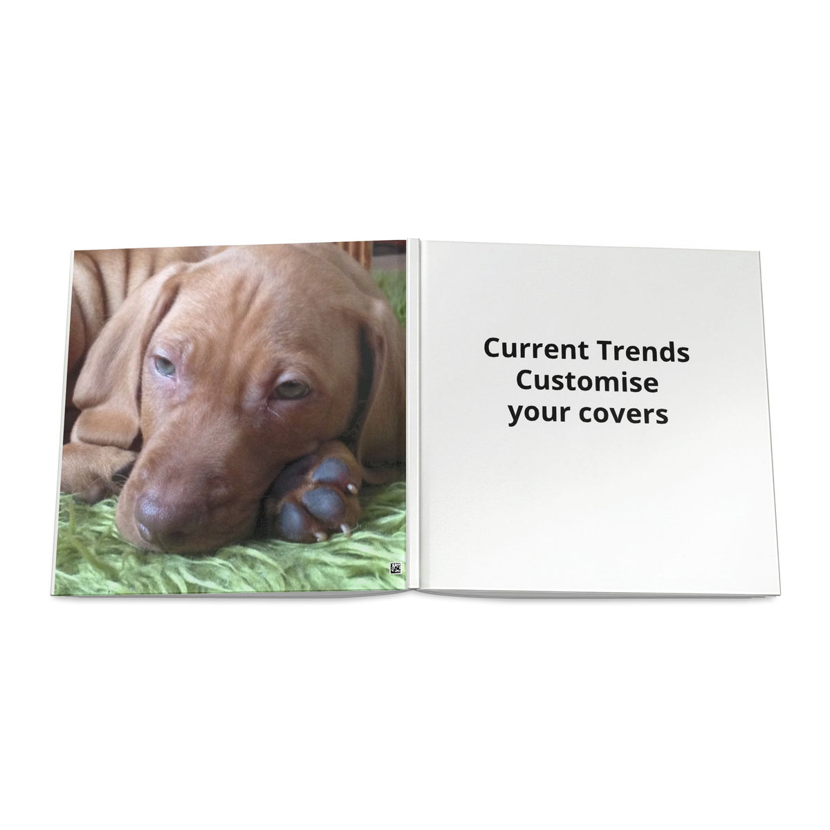 Hardcover Photo Book — Customisable Photo Album ("Current Trends: Customise your covers")