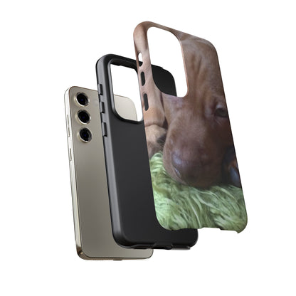 Sleepy Puppy Tough Phone Case