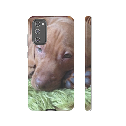 Sleepy Puppy Tough Phone Case
