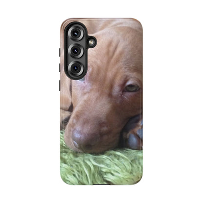 Sleepy Puppy Tough Phone Case