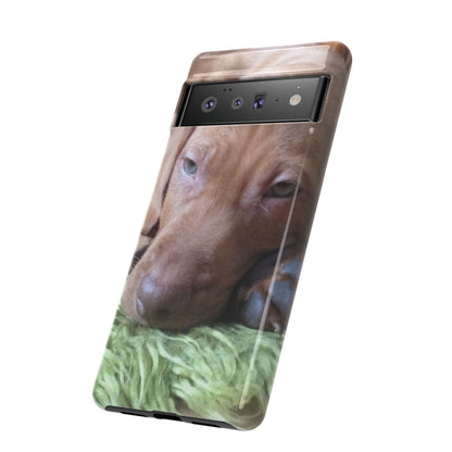 Sleepy Puppy Tough Phone Case