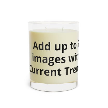 Scented Candle – Add Up to 5 Images with Current Trends