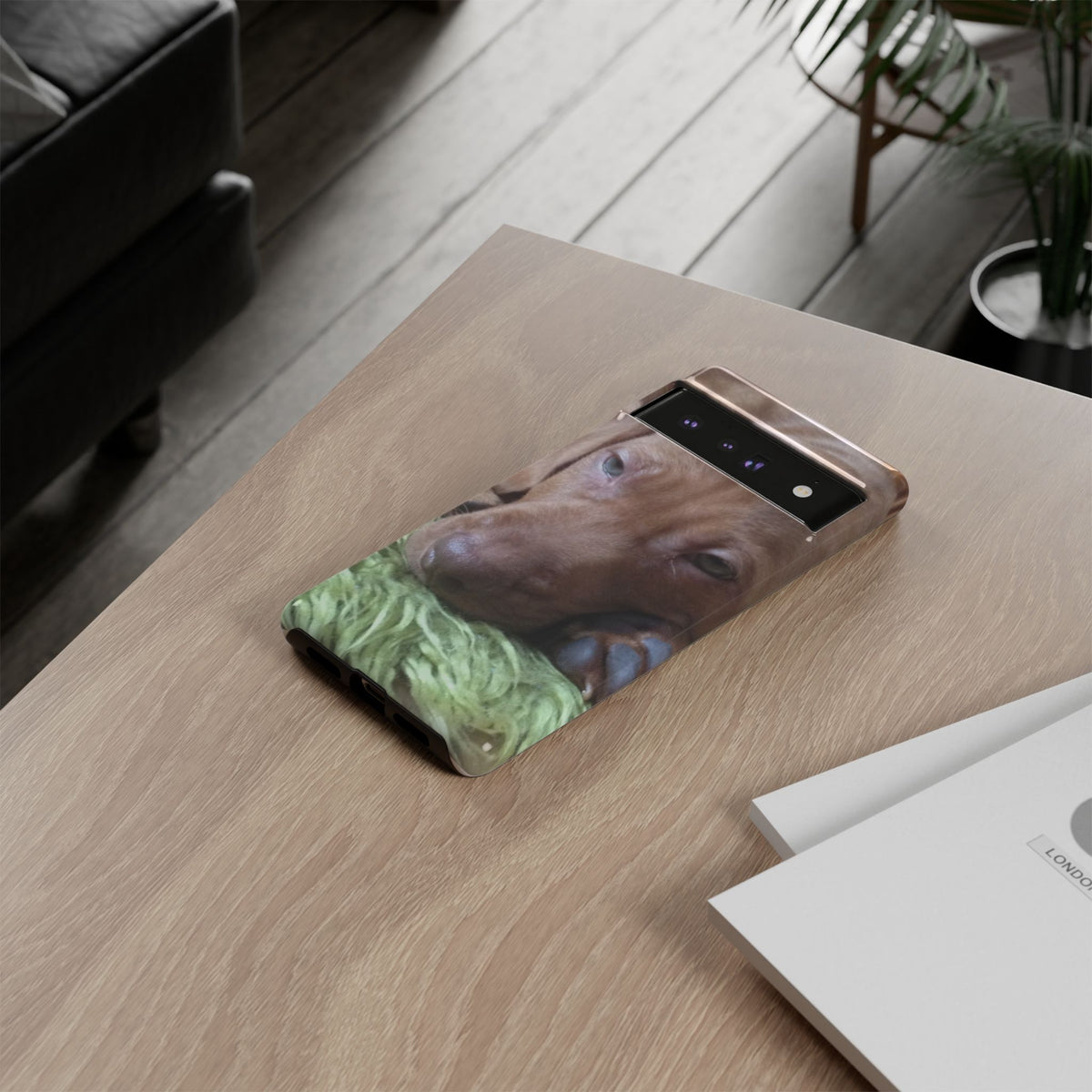 Sleepy Puppy Tough Phone Case