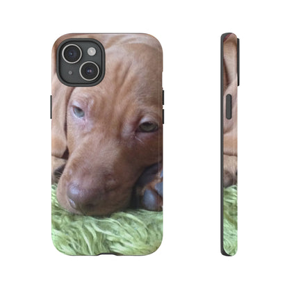 Sleepy Puppy Tough Phone Case