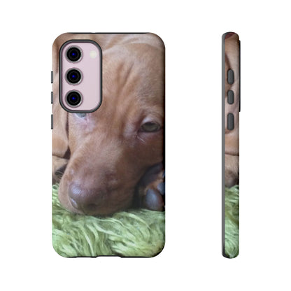 Sleepy Puppy Tough Phone Case