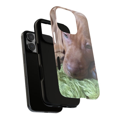 Sleepy Puppy Tough Phone Case