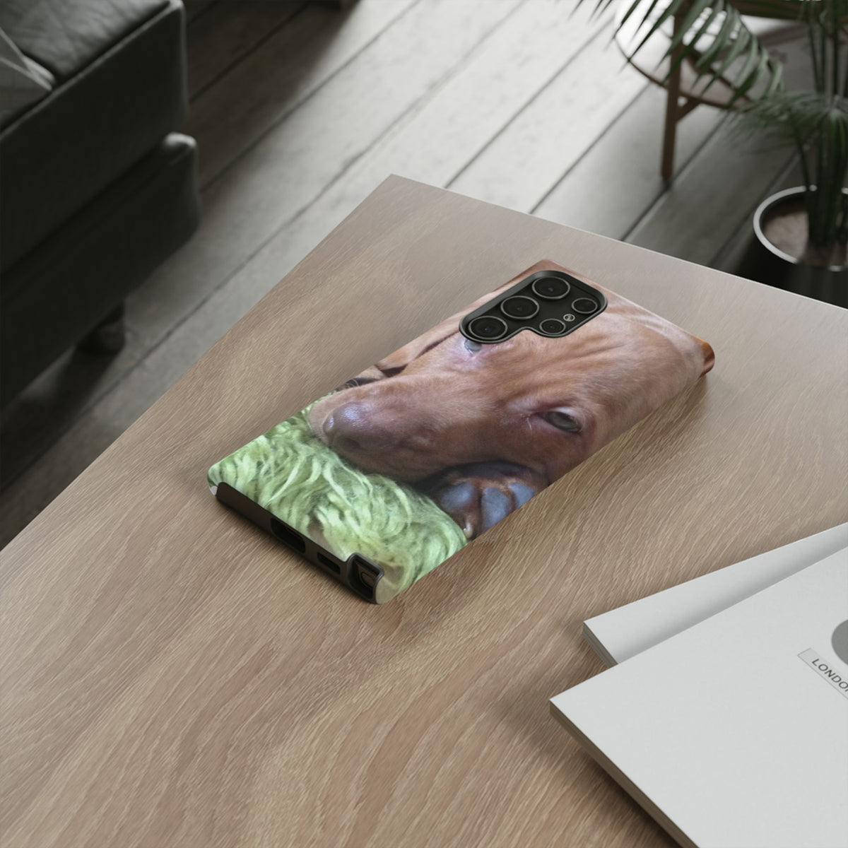 Sleepy Puppy Tough Phone Case