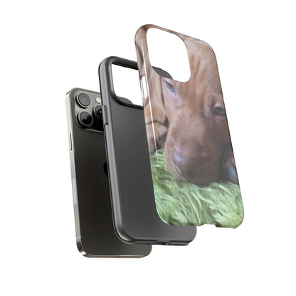 Sleepy Puppy Tough Phone Case