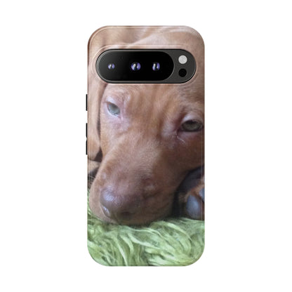 Sleepy Puppy Tough Phone Case