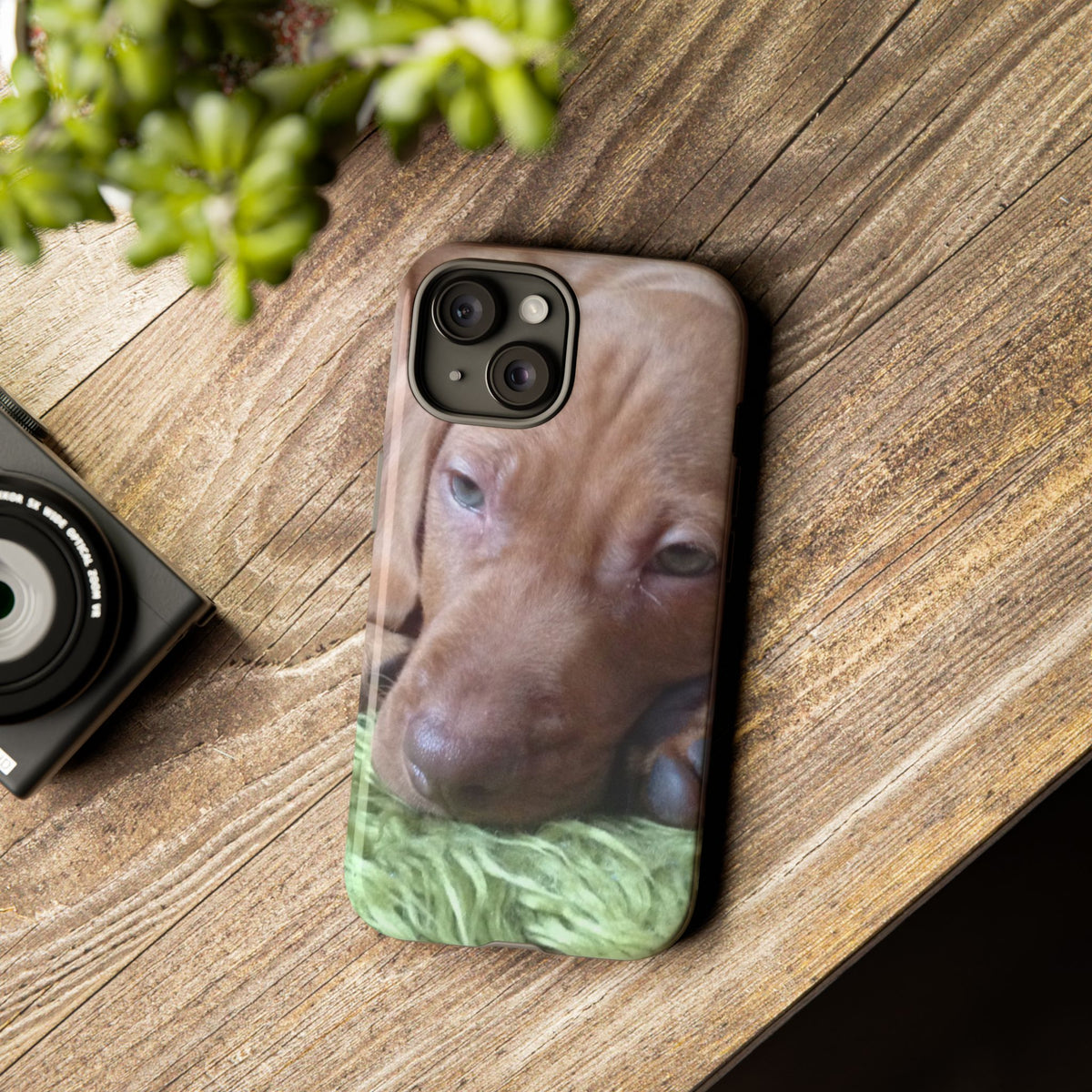Sleepy Puppy Tough Phone Case