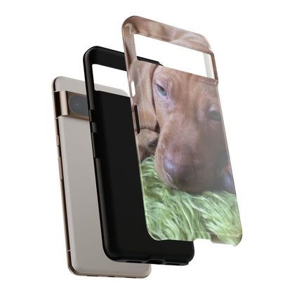 Sleepy Puppy Tough Phone Case