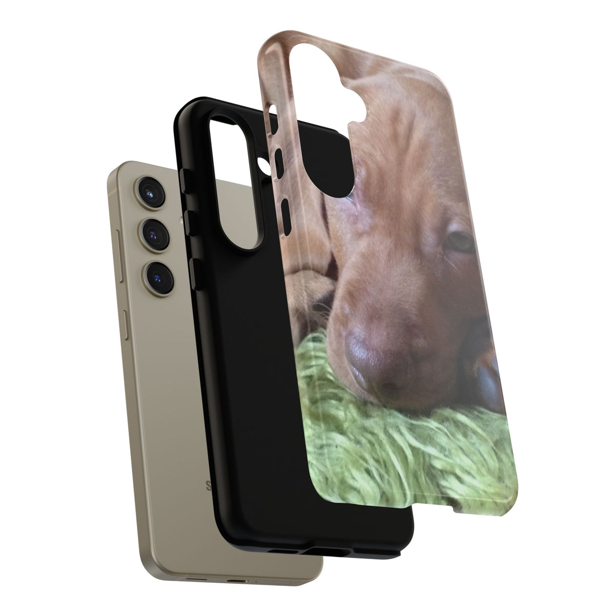 Sleepy Puppy Tough Phone Case