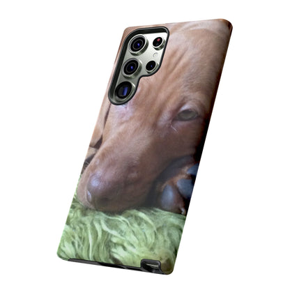 Sleepy Puppy Tough Phone Case