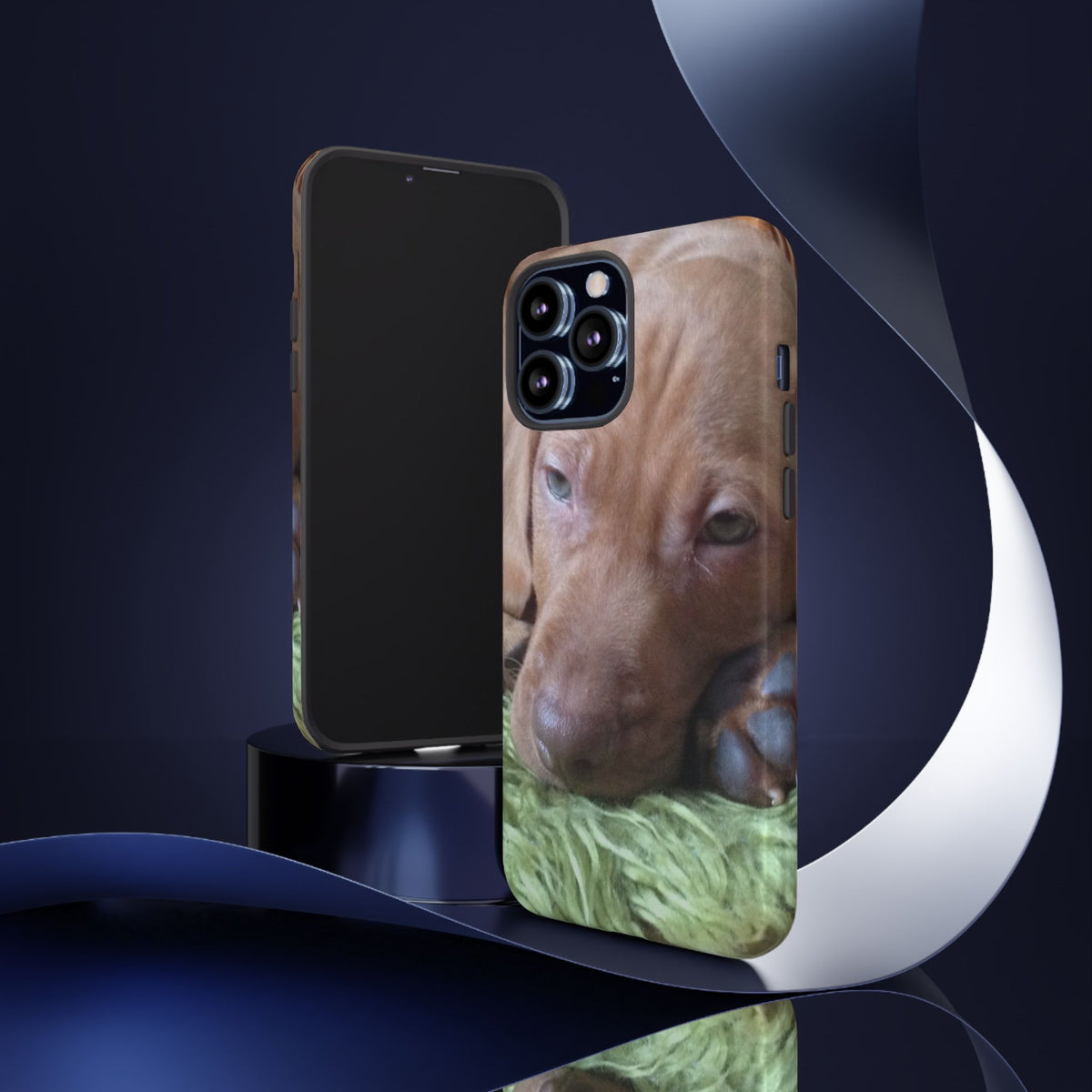 Sleepy Puppy Tough Phone Case