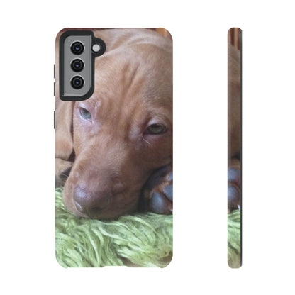 Sleepy Puppy Tough Phone Case