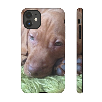 Sleepy Puppy Tough Phone Case