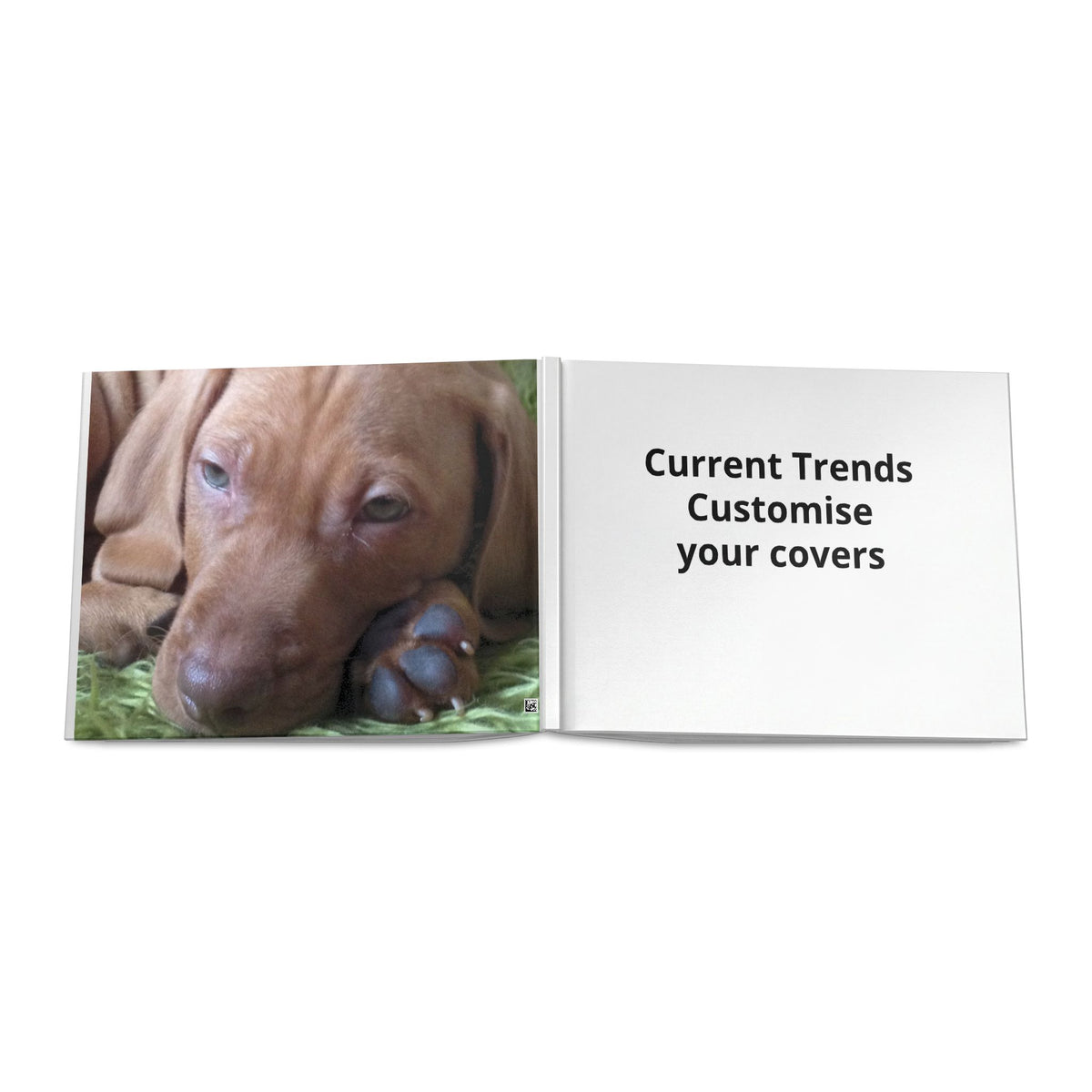 Hardcover Photo Book — Customisable Photo Album ("Current Trends: Customise your covers")