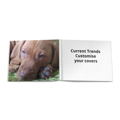 Hardcover Photo Book — Customisable Photo Album ("Current Trends: Customise your covers")