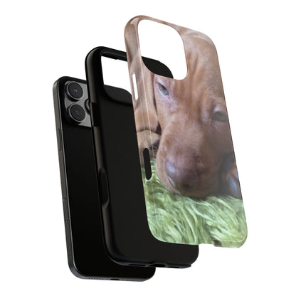 Sleepy Puppy Tough Phone Case