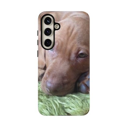 Sleepy Puppy Tough Phone Case