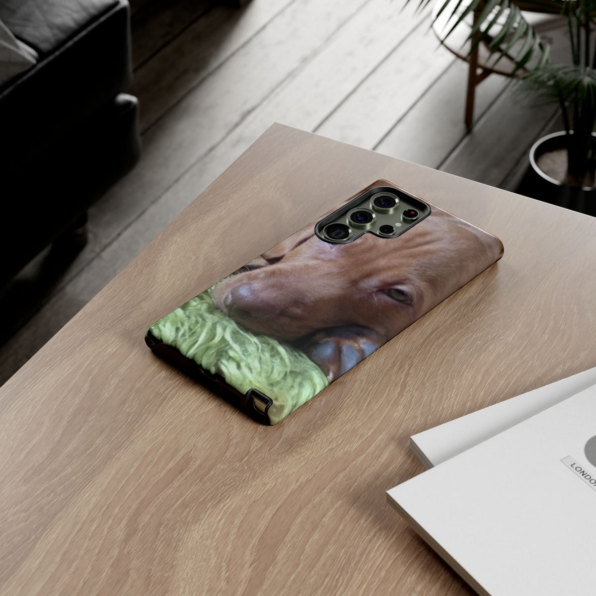 Sleepy Puppy Tough Phone Case