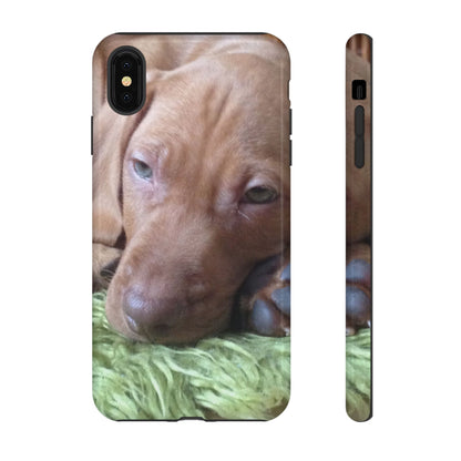 Sleepy Puppy Tough Phone Case