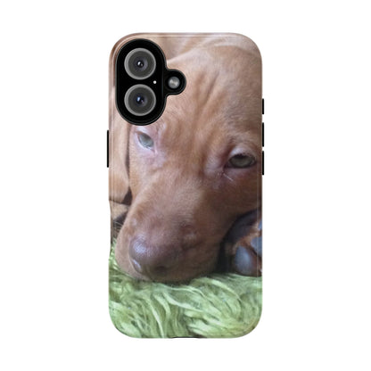Sleepy Puppy Tough Phone Case
