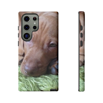 Sleepy Puppy Tough Phone Case
