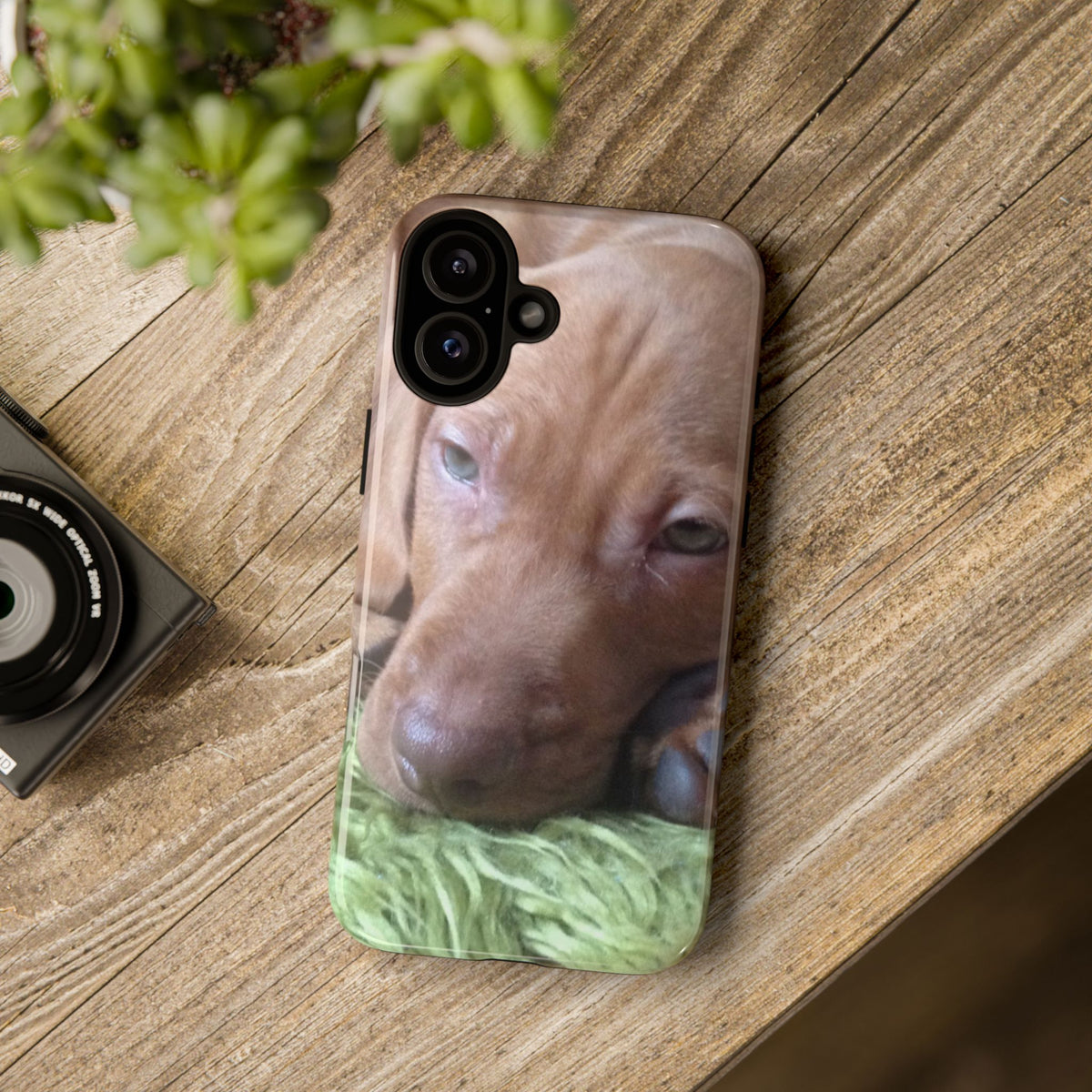 Sleepy Puppy Tough Phone Case